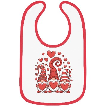 Discover Love Gnomes Bibs