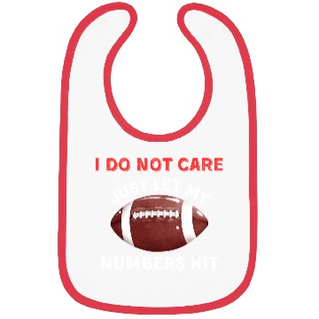 Discover Just Let My Numbers Hit Bibs