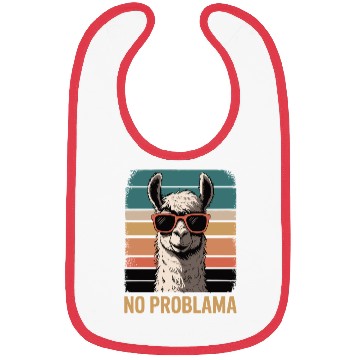 Discover No Problama Llama Bibs