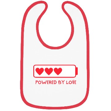 Discover Copy of Powered by love Bibs