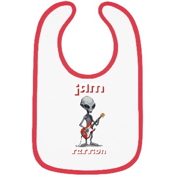 Discover ET Playing a Guitar Bibs