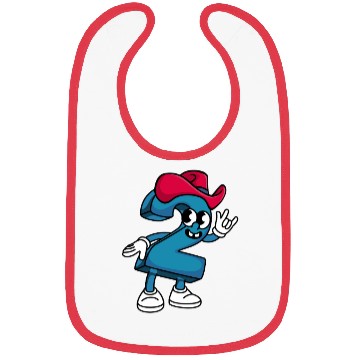 Discover Number Two Cowboy Runner Up with Attitude Bibs