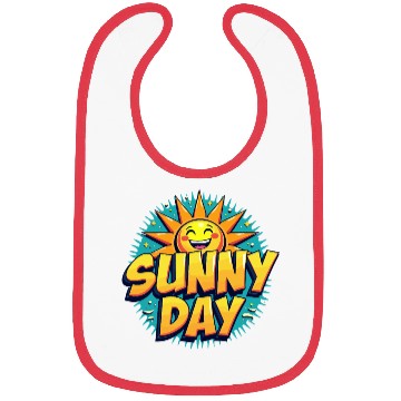 Discover Sunny Day Sun Summer Vacation Bibs