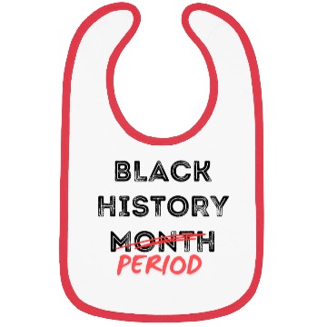Discover Black History Month Period Bibs
