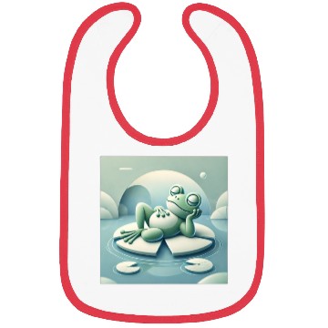 Discover Frog Bibs
