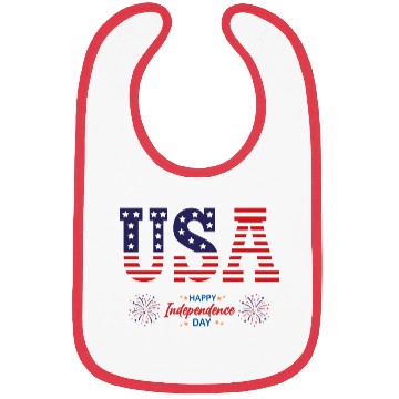 Discover Happy Independence Day - USA Bibs