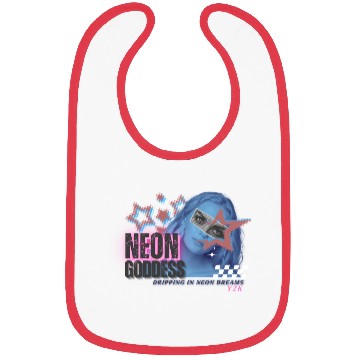 Discover Neon Goddess Y2K Bibs Design