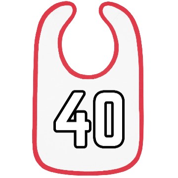 Discover 40th birthday Bibs
