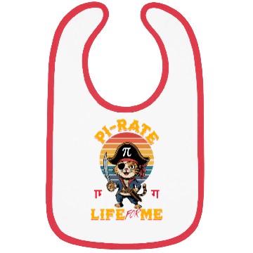 Discover Pi-Rate Life for Me Bibs