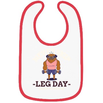 Discover Never Skip leg Day Bibs