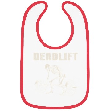 Discover Skeleton Deadlift Gym Workout Deadlift Gift Bibs