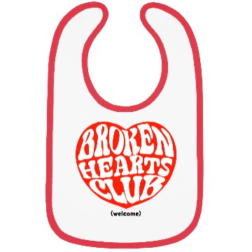 Discover Broken Hearts Club Bibs