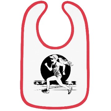 Discover Female Runner Graphic Bibs