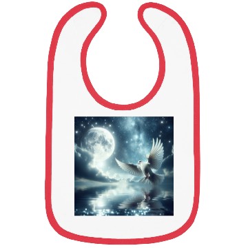 Discover Moon & Stars with Dove Bibs