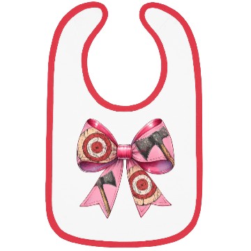 Discover Coquette Bow Axe Throwing Axe Thrower Mothers Day Bibs