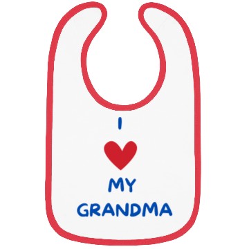 Discover I Love My Grandma Bibs