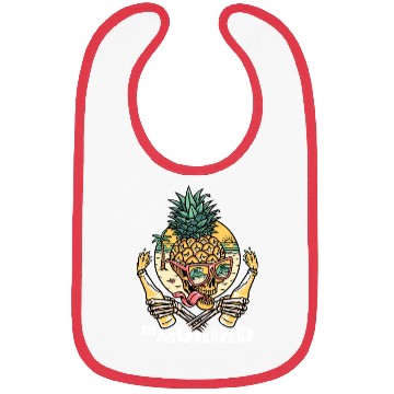 Discover Rise and Grind – Tropical Skull Party Bibs