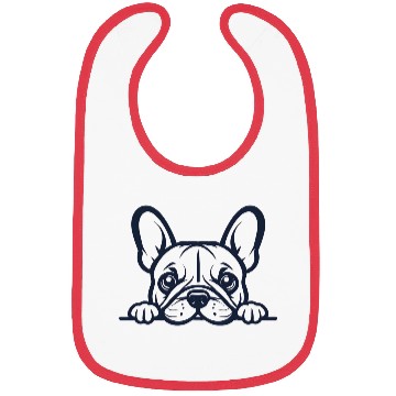 Discover French Bulldog Frenchie Sweet Face Bibs