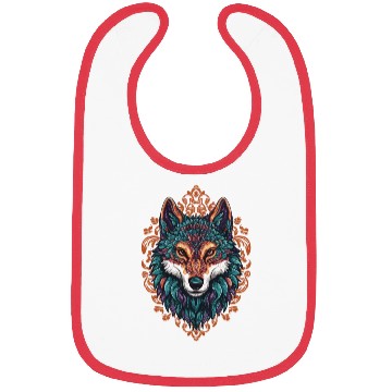 Discover Mystic Wolf – Boho & Mandala Art Bibs