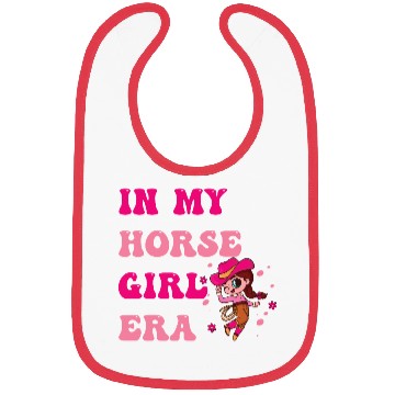 Discover In My Horse Girl Era – Cute Equestrian Aesthetic Bibs