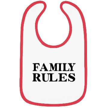 Discover Family Rules Bibs