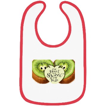 Discover Your Heart is Sweet as Your Taste – Kiwi Love Bibs