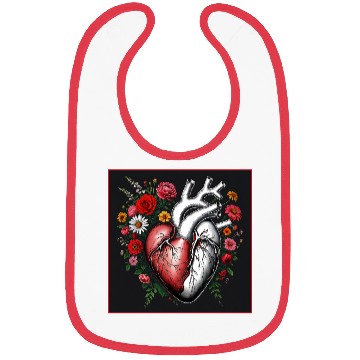 Discover Flower Heart Spring by Tobe Fonseca Bibs