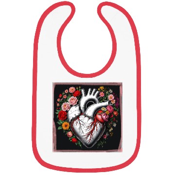 Discover Flower Heart Spring by Tobe Fonseca Bibs