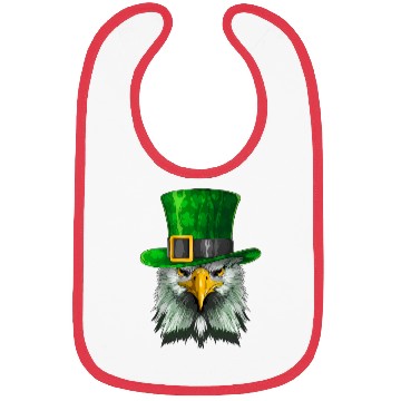 Discover Lucky Bald Eagle St. Patrick’s Day – Irish Pride Bibs