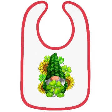 Discover Cute Gnome Sunflower Happy St Patricks Day Bibs