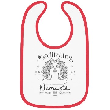 Discover Meditating Since 1977 - 48 Years of Inner Harmony Bibs