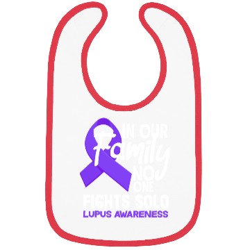 Discover In Our Family No One Fights Solo Lupus Awareness Bibs