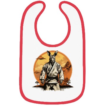 Discover Jiu Jitsu/Judo/Karate Fighter Kangaroo Bibs