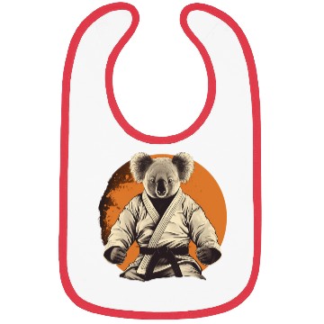 Discover Jiu Jitsu/Judo/Fighter Koala Bibs