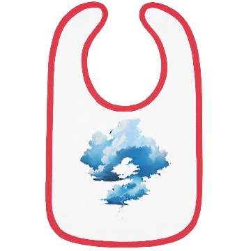 Discover Blue Storm Clouds Bibs