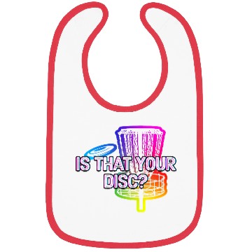 Discover Is That Your Disc Sarcastic Disc Golf Sarcasm Bibs
