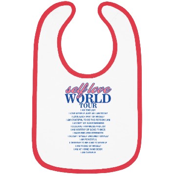 Discover Selflove World Tour Bibs