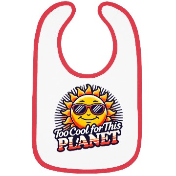 Discover Too Cool for This Planet – Retro Sun Bibs