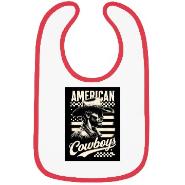 Discover Black and white Cowboy Bibs