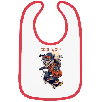Discover Wild Wolf Spirit Bibs