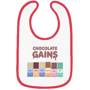 Discover Chocolate Gains A sweet gift Bibs