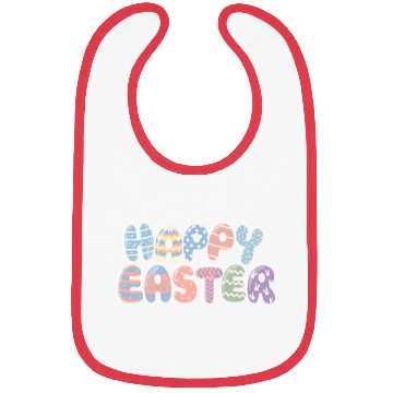 Discover Happy Easter – Festive & Colorful Egg-Themed Desig Bibs