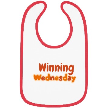 Discover Winning Wednesday Mood Bibs