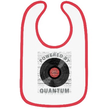 Discover Powered by Quantum – Science Physics Geek Art Bibs