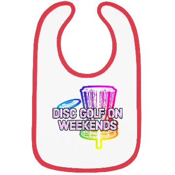 Discover Disc Golf on Weekends Hobby Golfer Activities Bibs