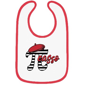 Discover PI-casso Funny Pi Day Bibs