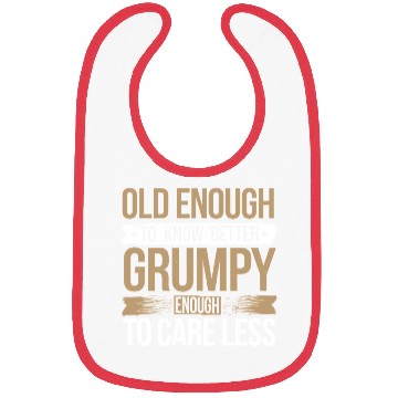 Discover Grumpy Old Man Bibs