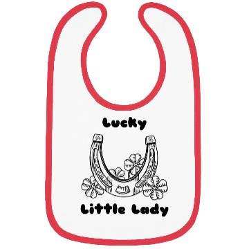 Discover Lucky Little Lady Bibs
