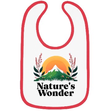Discover Natures Wonder - Outdoors Hiking - Mountain Sunset Bibs