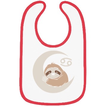 Discover Cancer Zodiac Sloth Embrace the Calmness Bibs
